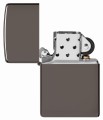 otworzona Zapalniczka Zippo Black Ice na benzynę