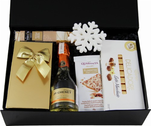 świąteczny zestaw prezentowy z bąbelkami, upominki dla firm, zestawy prezentowe dla pracowników