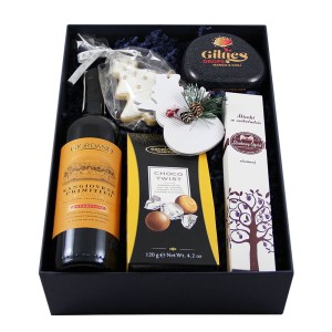 Pudełko świąteczne z pierniczkiem