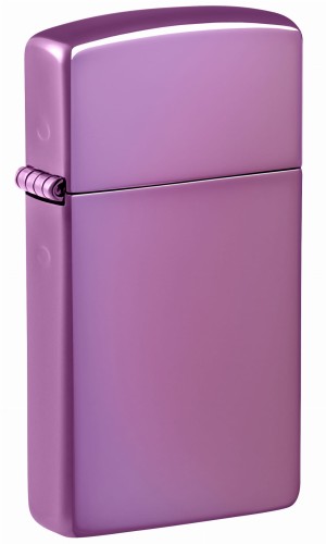 Zapalniczka Zippo Slim w delikatnym, różowym gradiencie o eleganckim połysku