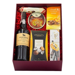 Pudełko świąteczne z porto