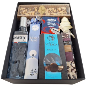 Upominek świąteczny z wódką Amundsen