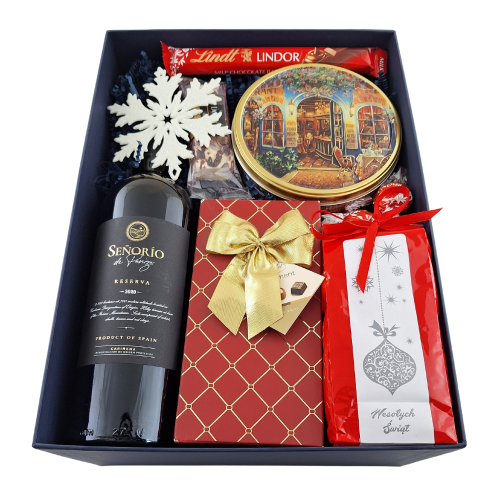 Kosz prezentowy Świąteczne specjały