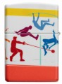 Kolorowa zapalniczka Zippo