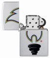 srebrna zapalniczka Zippo