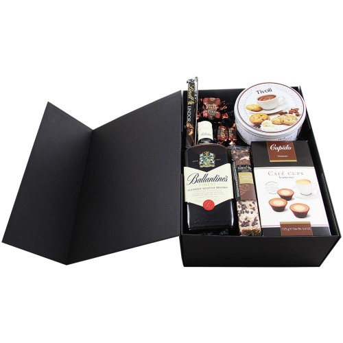 Zestaw prezentowy z whisky dla firm upominki biznesowe Ballantines