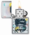 oryginalny motyw natury zapalniczka Zippo