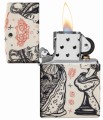 płomień od zapalniczki Zippo