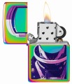 Zippo z motywem kosmosu