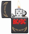 Zippo z napisem AC/DC