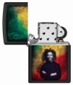 benzynowa zapalniczka Zippo w czarnym kolorze