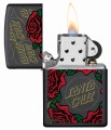 czarna zapalniczka Zippo