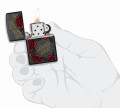 zapalniczka Zippo ze złotym napisem Santa Cruz