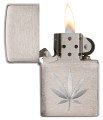 Zapalniczka Zippo z grawerem Cannabis