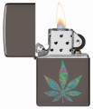 zapalniczka Zippo ze znakiem Cannabis