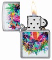 zapalniczka Zippo z kolorowym znakiem