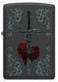 czarna zapalniczka Zippo na benzyne