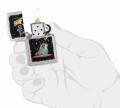 benzynowa zapalniczka Zippo z motywem muzycznym