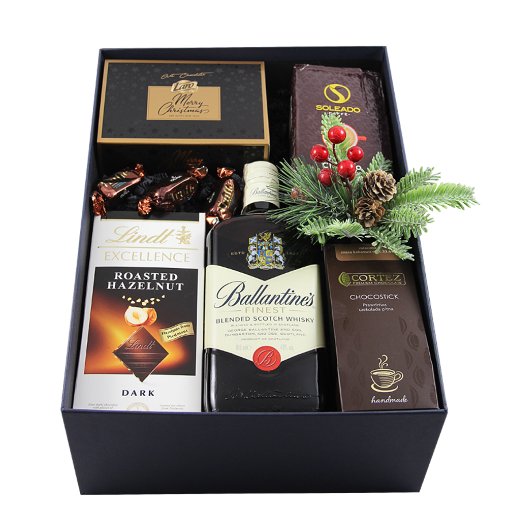 zestaw świąteczny Czekoladowa Rozkosz z whisky
